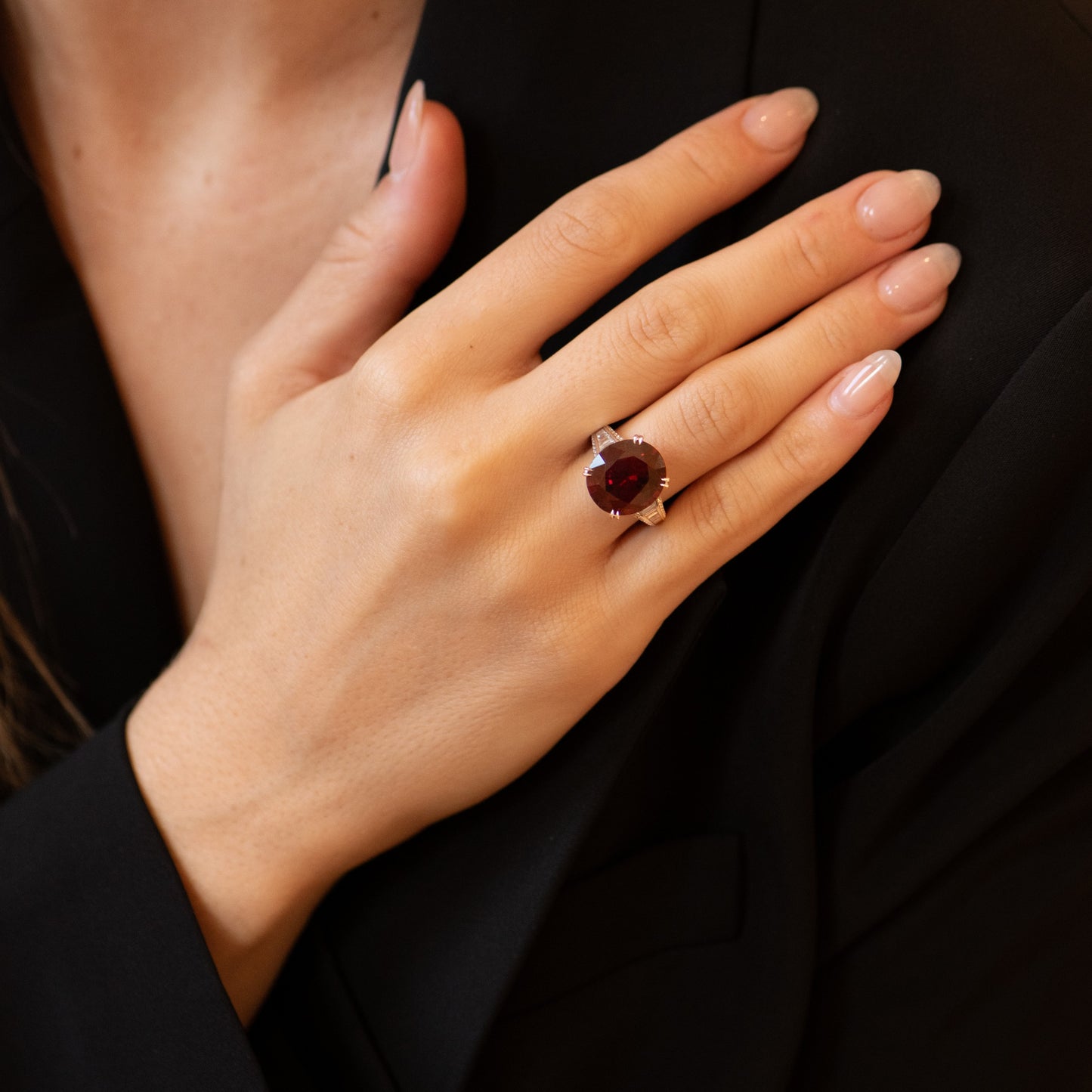 Quinn Spinel Ring