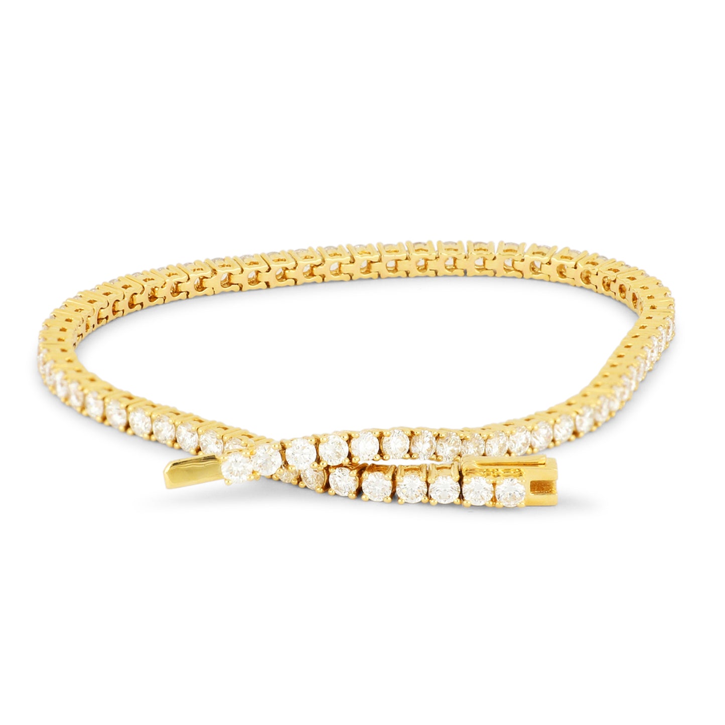 Classic Tennis Bracelet - 4 prong Setting