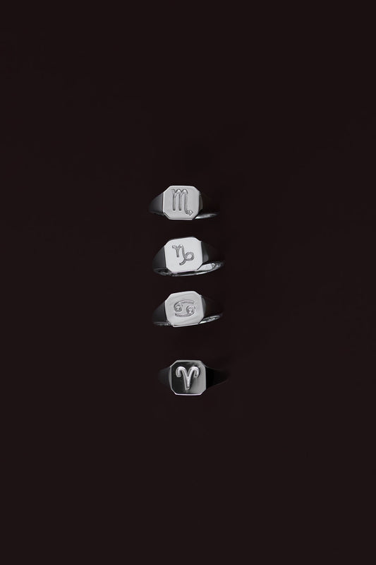 Zodiac Signet Ring