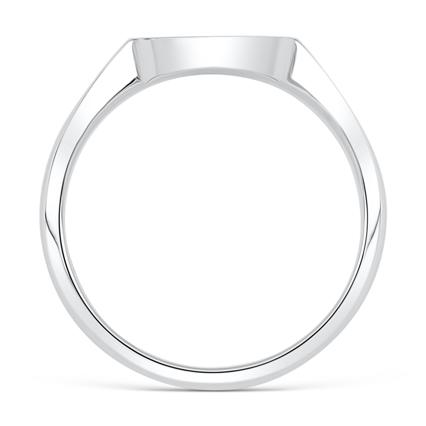 Zodiac Sign Signet Ring - Sterling Silver