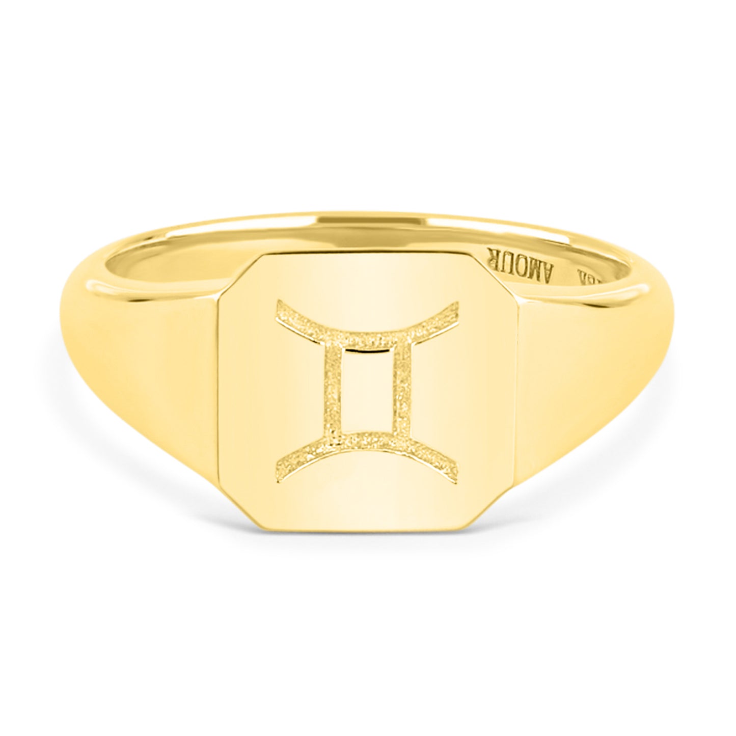 Zodiac Sign Signet Ring