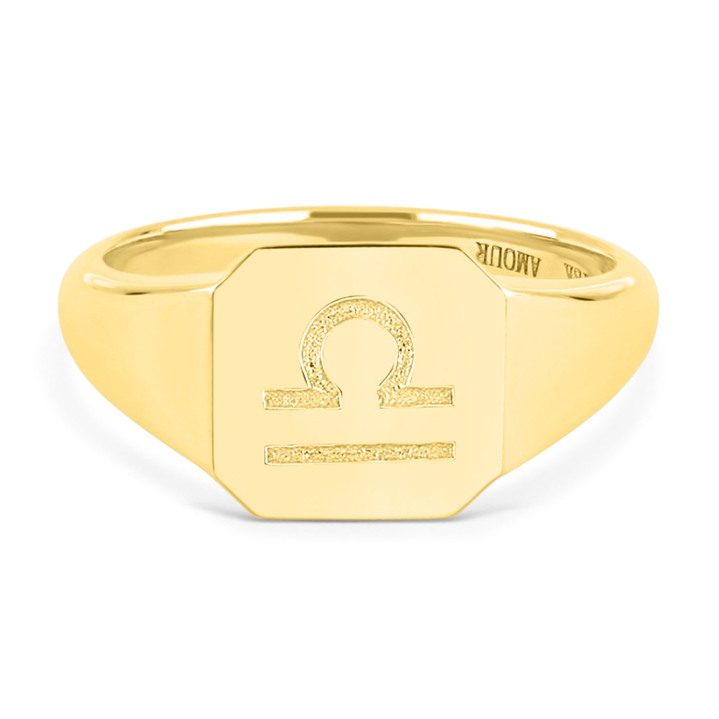 Zodiac Sign Signet Ring