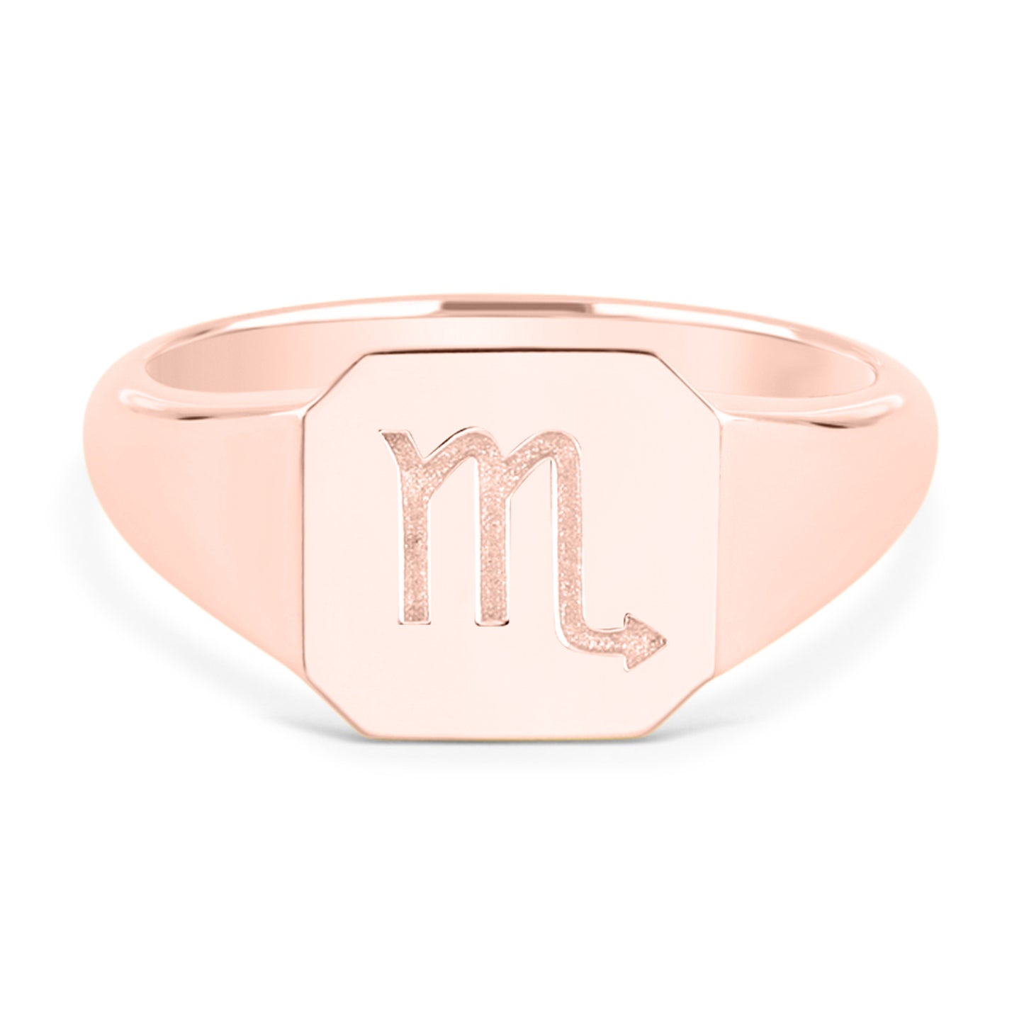 Zodiac Sign Signet Ring