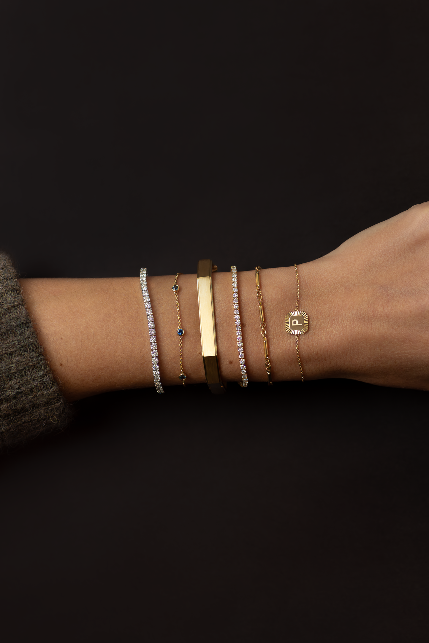 The Trio Gemstone (in Sapphire Ruby or Diamond)