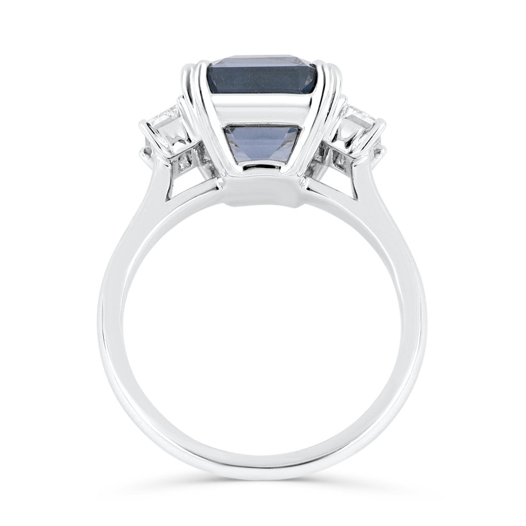 Marcella Blue Grey Spinel Ring