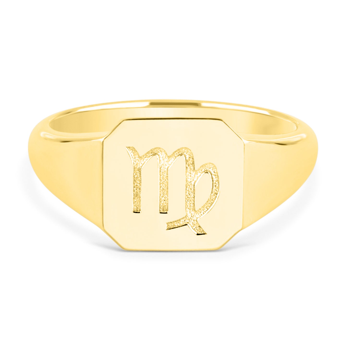 Zodiac Sign Signet Ring