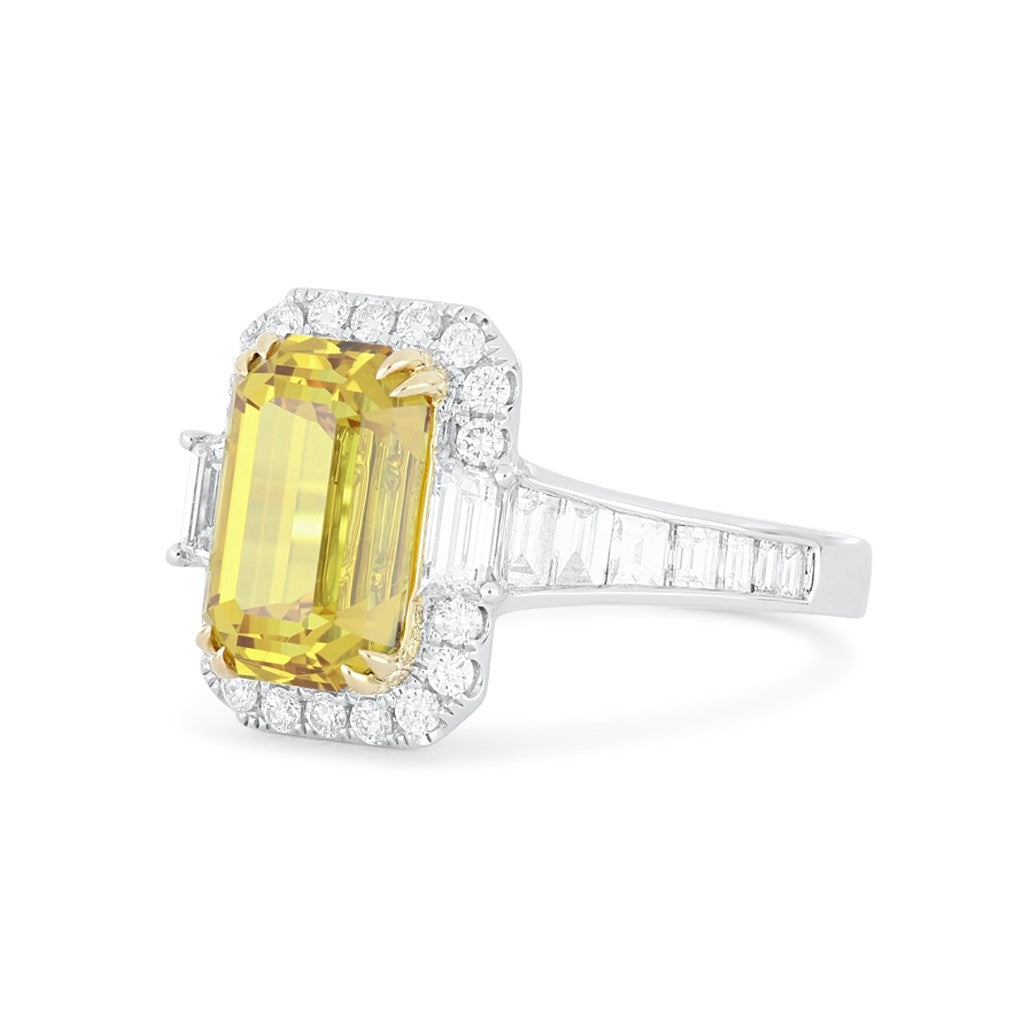 Freya Yellow Sapphire Ring