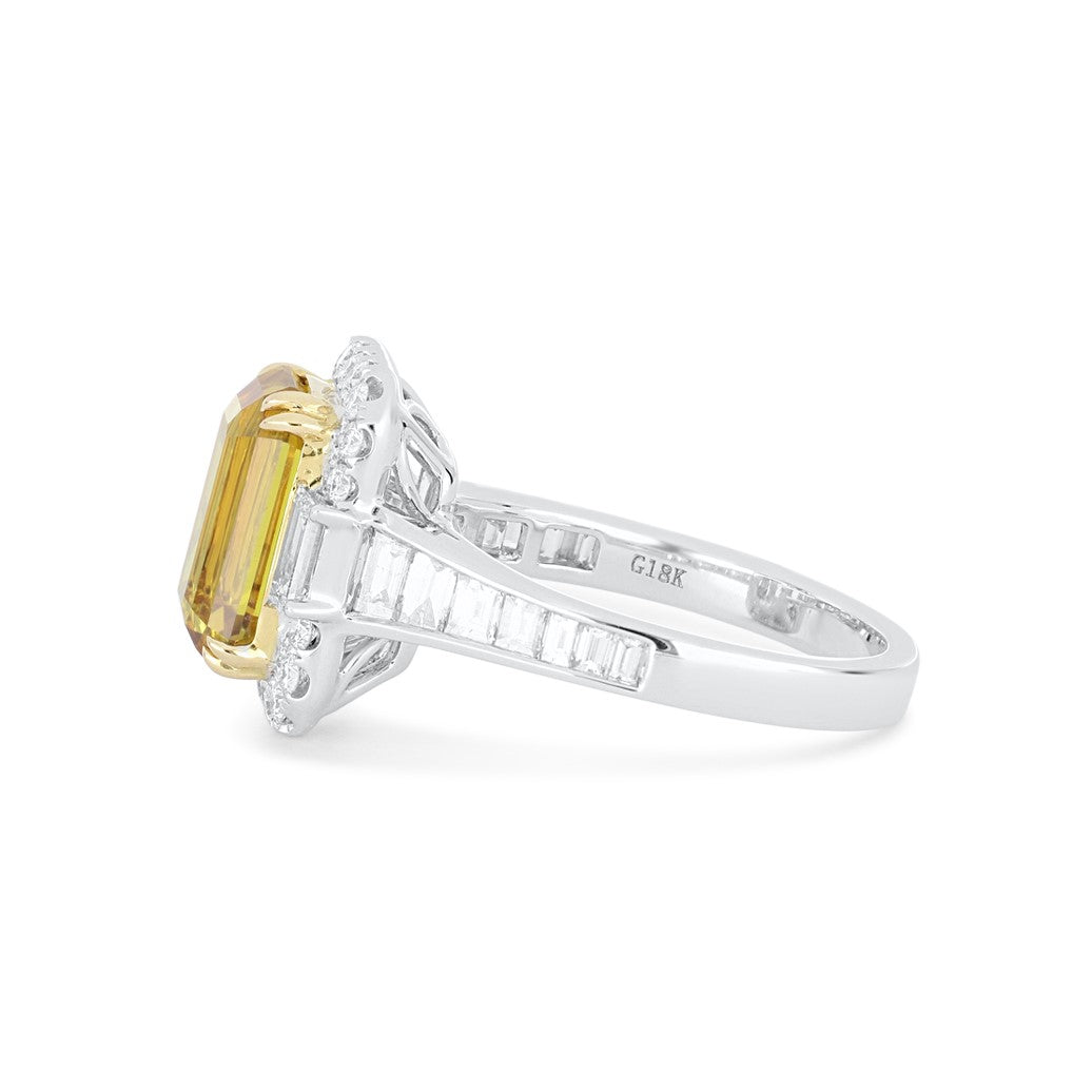 Freya Yellow Sapphire Ring