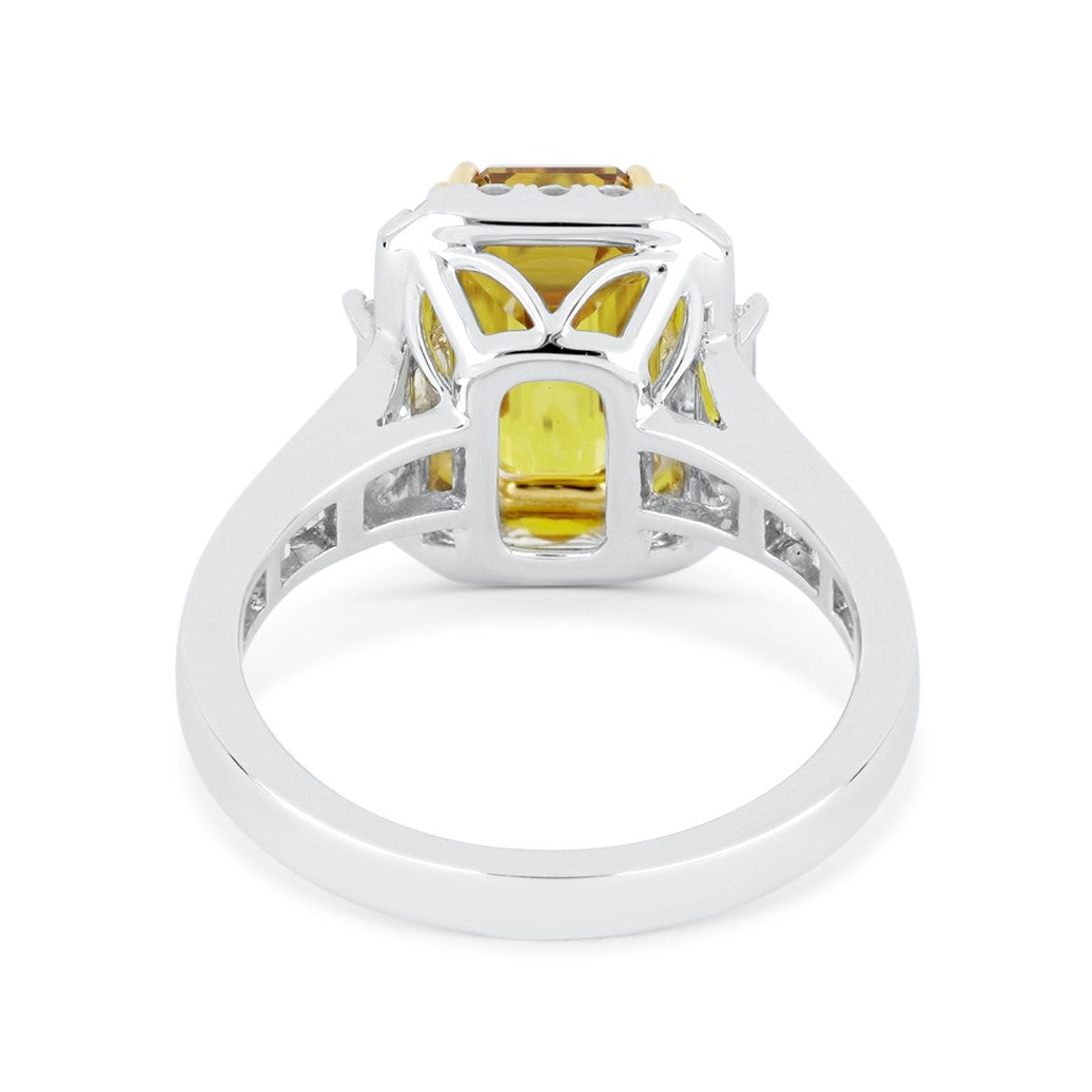 Freya Yellow Sapphire Ring