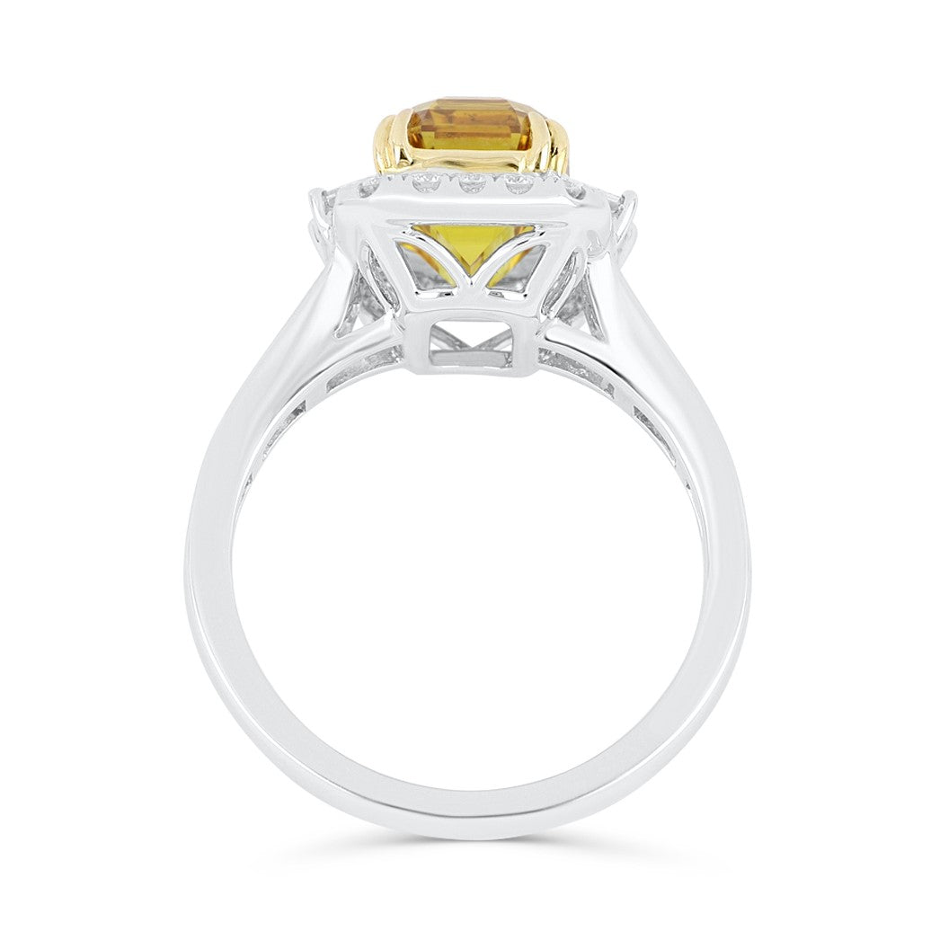 Freya Yellow Sapphire Ring