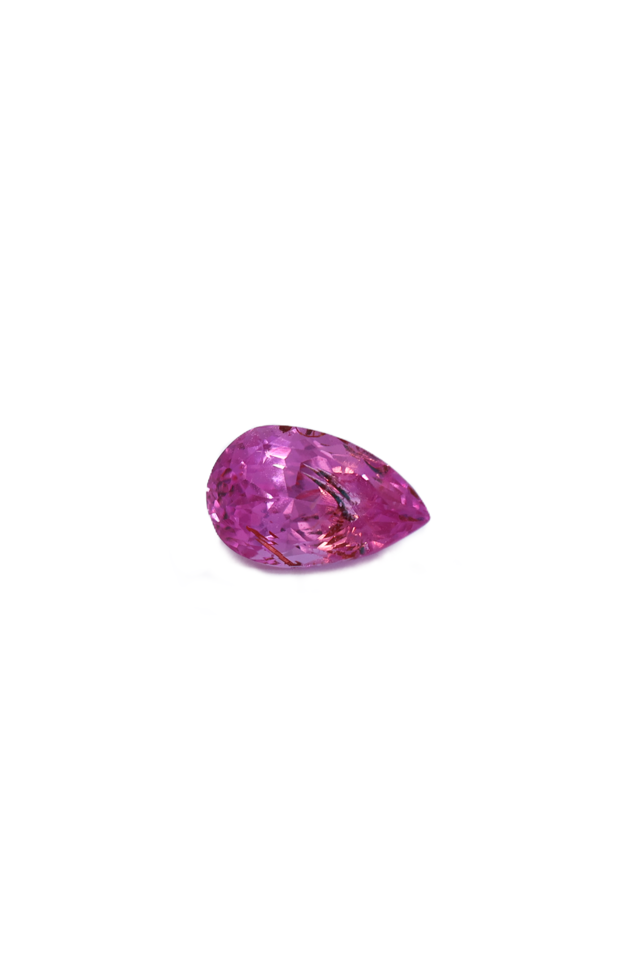 1.66ct Pink Pear cut Sapphire