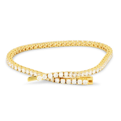 Classic Tennis Bracelet - 4 prong Setting