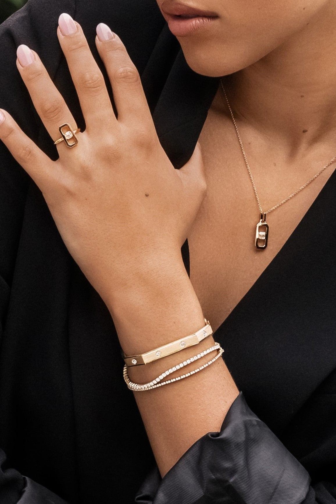 Remy Diamond Bangle