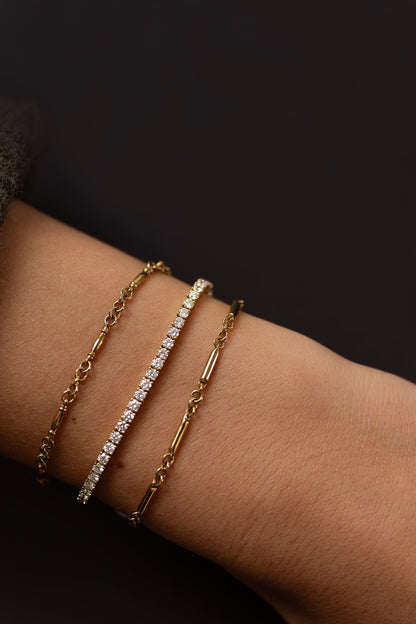 Classic Tennis Bracelet - 4 prong Setting