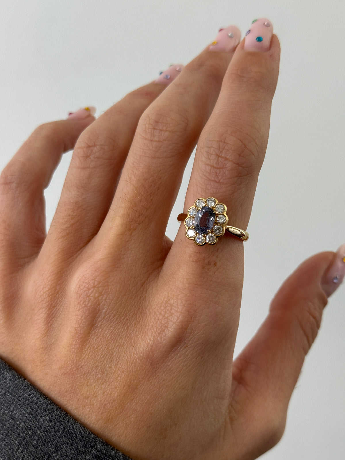 The Daisy Sapphire Ring