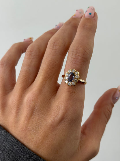 The Daisy Sapphire Ring