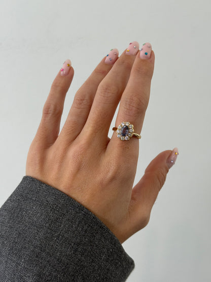 The Daisy Sapphire Ring