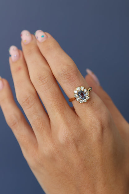 The Daisy Sapphire Ring