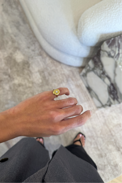 The Donut Pinky Ring