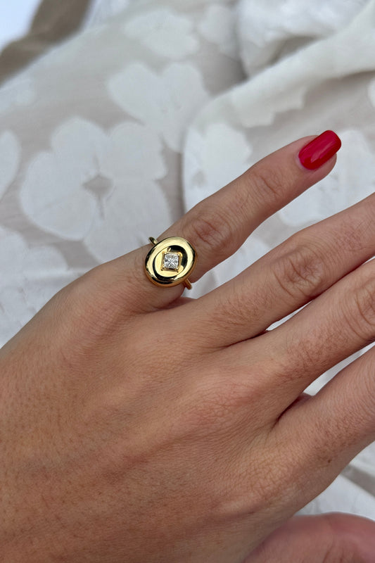 The Donut Pinky Ring