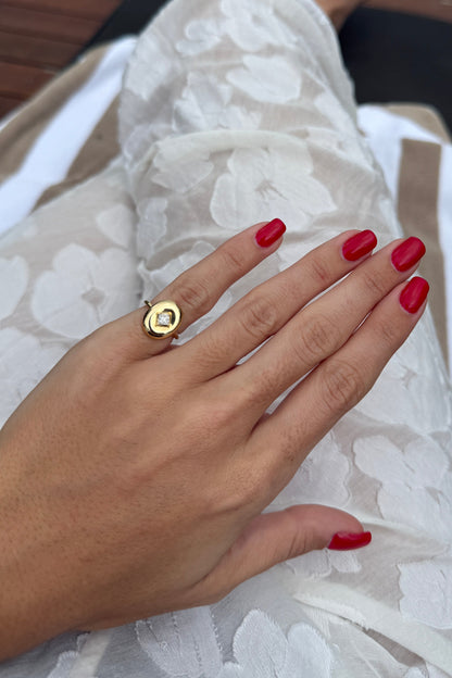 The Donut Pinky Ring