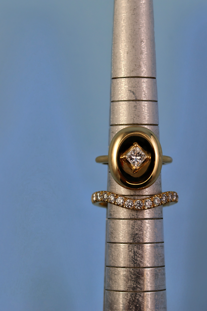 The Donut Pinky Ring