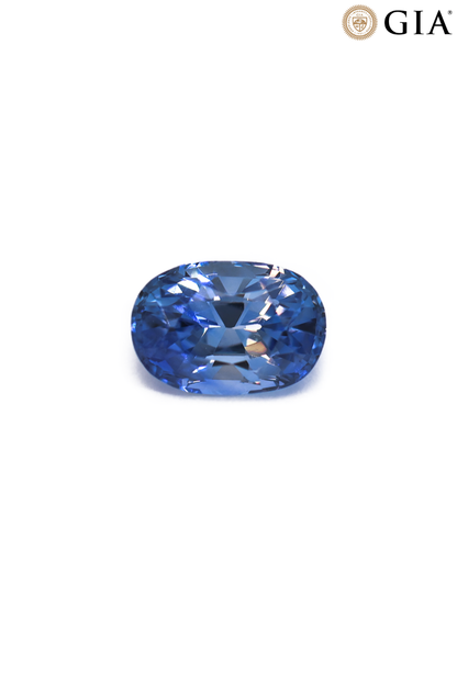 3.57ct Oval Blue Sapphire - GIA Certified