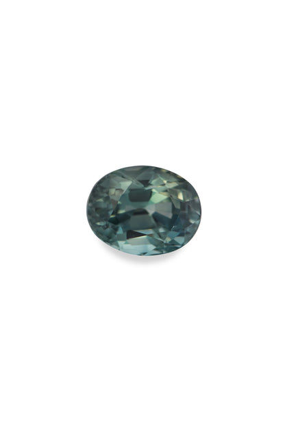2.190ct Blue/Green Oval Sapphire GM-0784