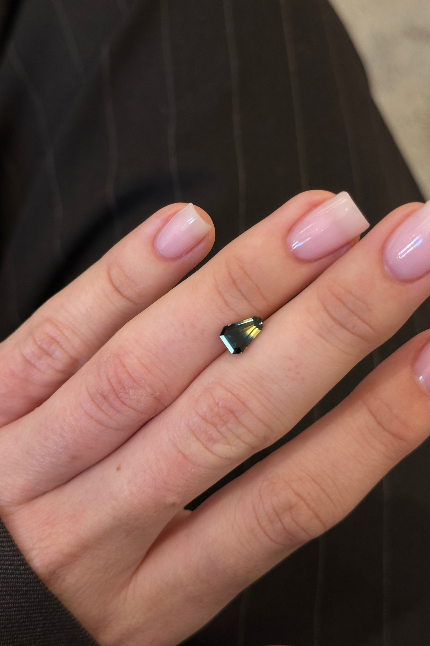 1.54ct Fancy Cut Parti Sapphire Bi Colour