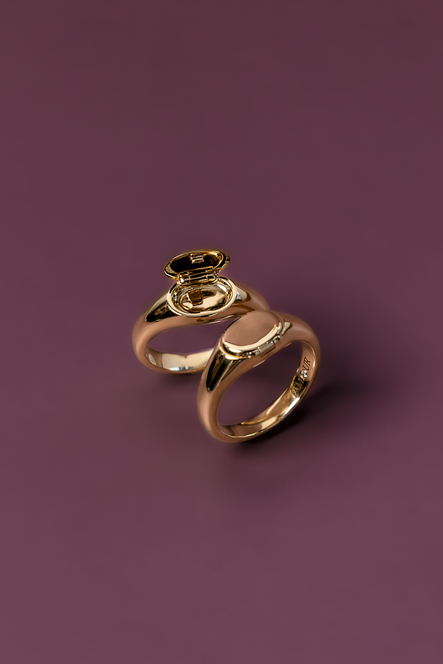 Locket Signet Ring