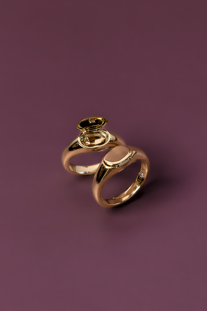 Locket Signet Ring