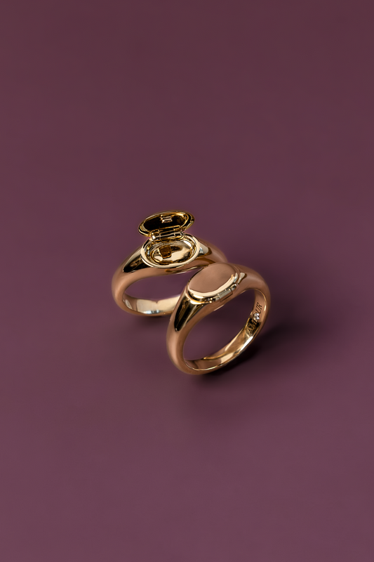 Locket Signet Ring