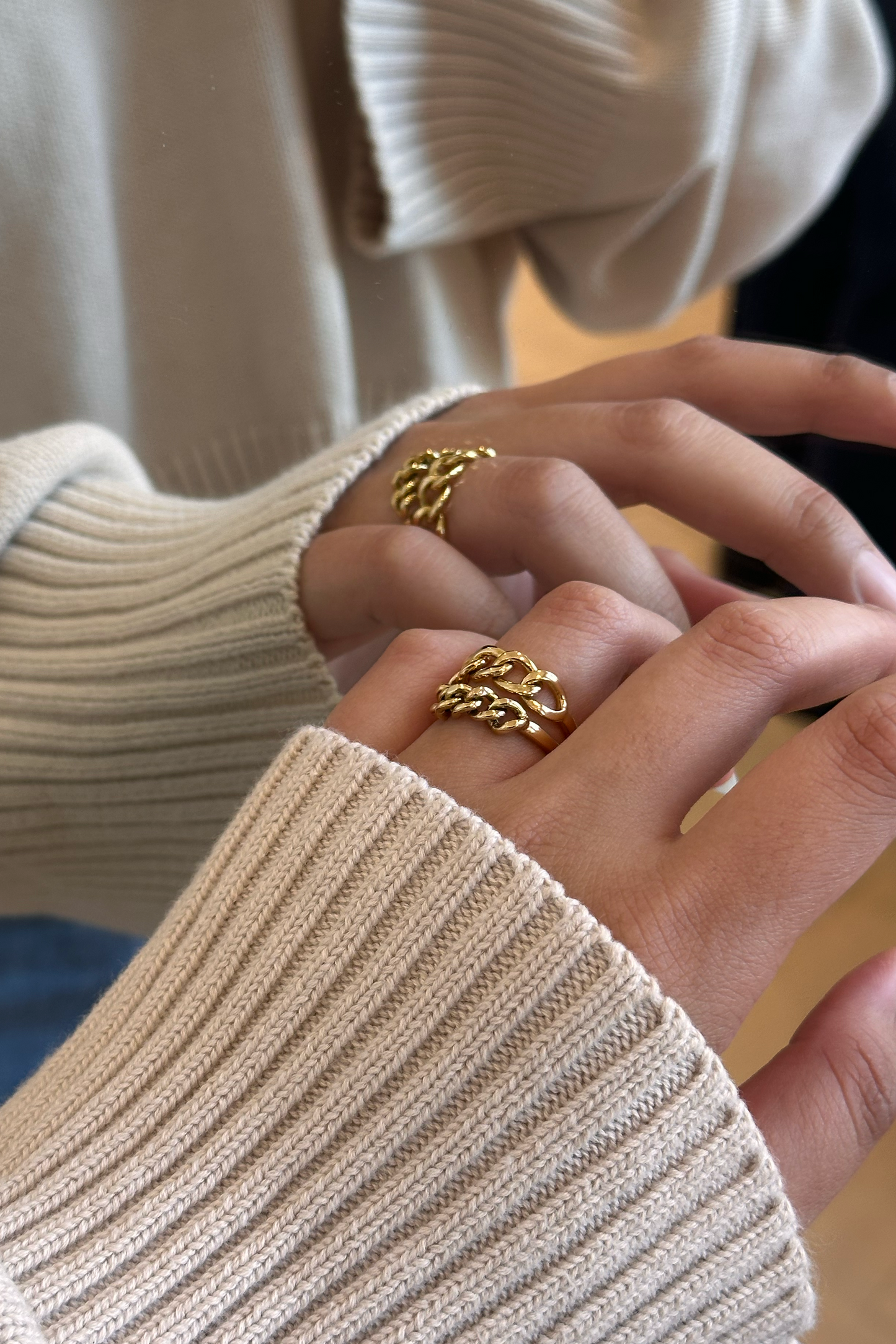 Big Martina Chain Ring