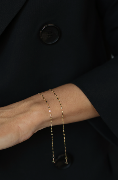 Monica Fine Chain Bracelet