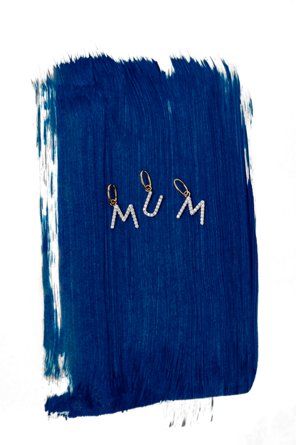 Diamond Letter Charms