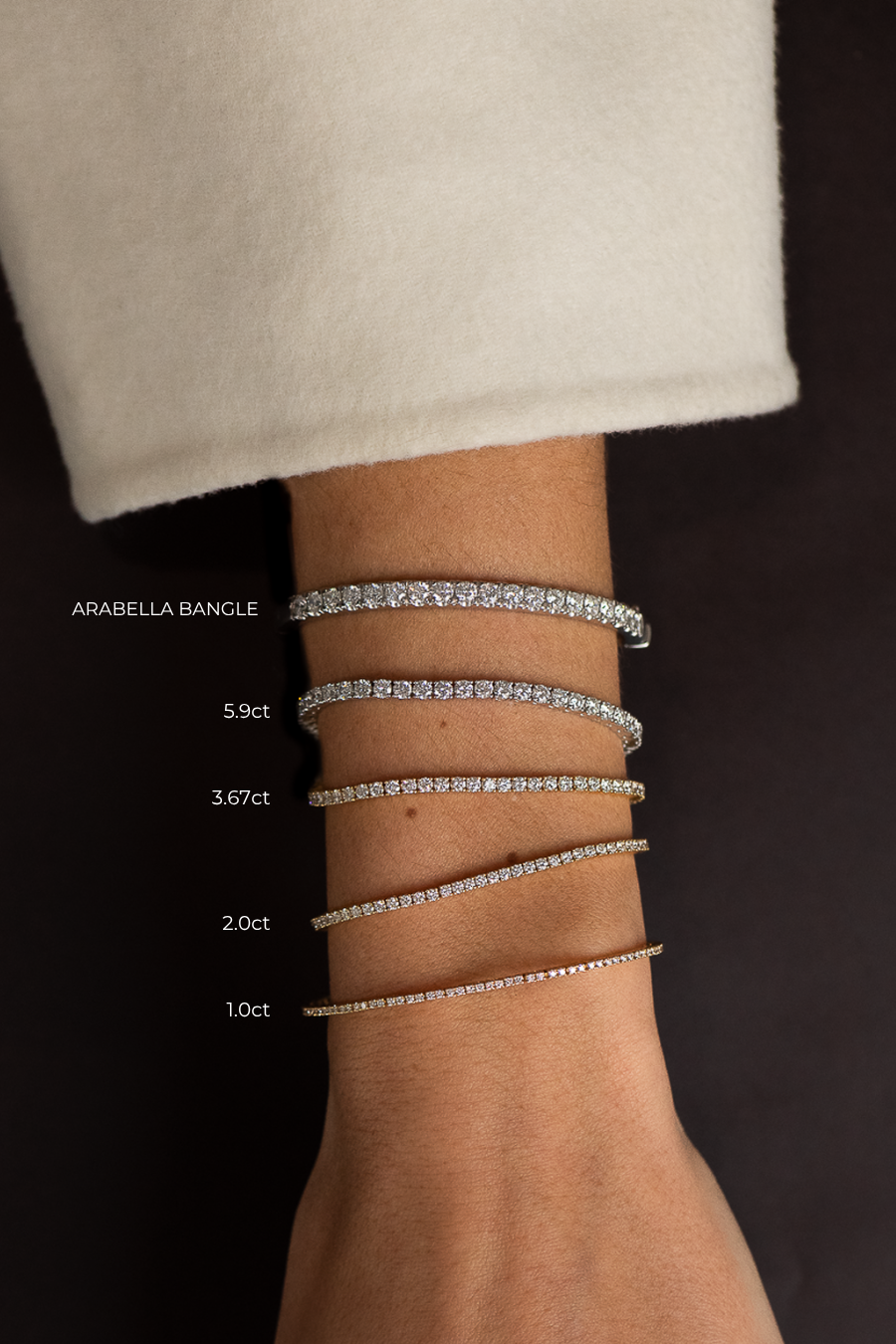 Classic Tennis Bracelet - 4 prong Setting