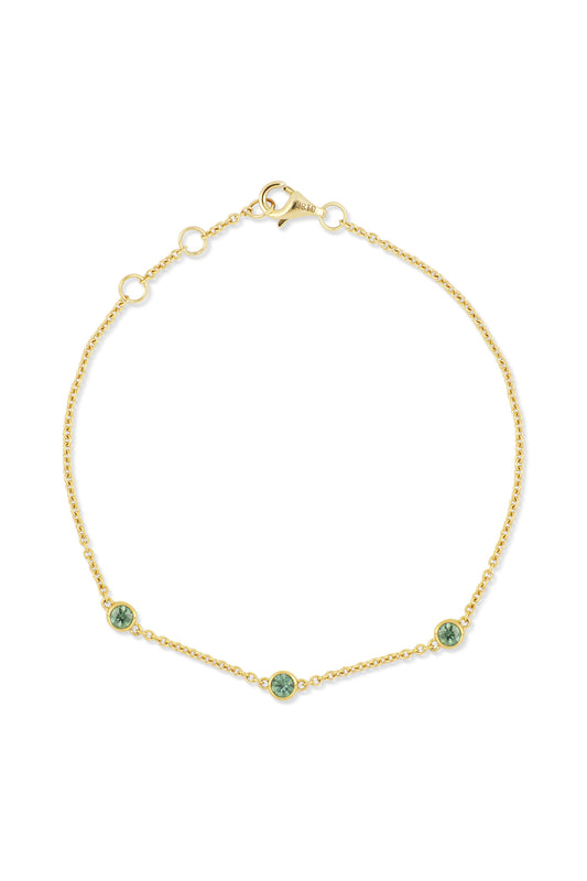 The Trio Gemstone (in Sapphire Ruby or Diamond)