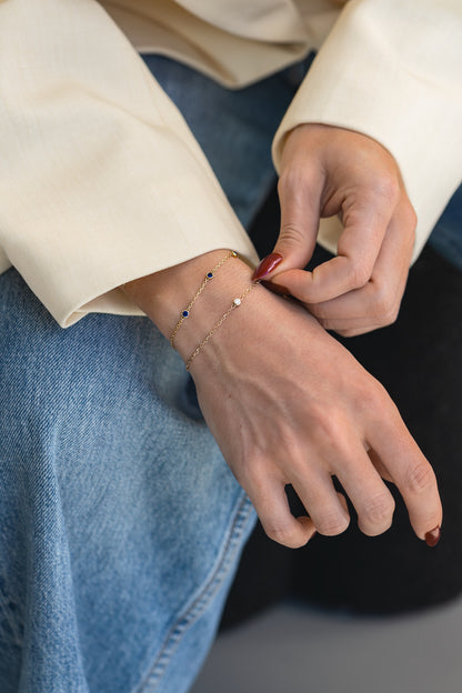 The Trio Gemstone (in Sapphire Ruby or Diamond)