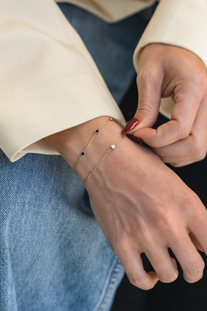 The Trio Gemstone (in Sapphire Ruby or Diamond)