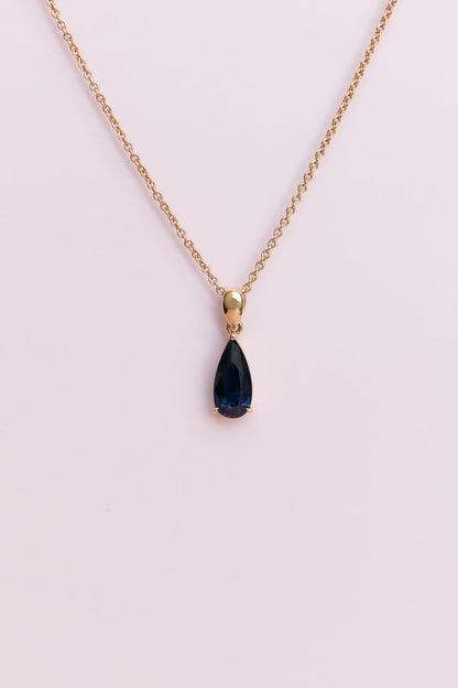 2.2ct Blue Sapphire Pendant