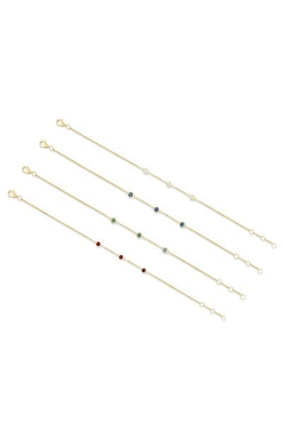 The Trio Gemstone (in Sapphire Ruby or Diamond)