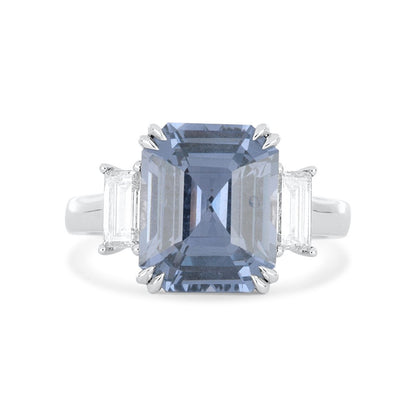 Marcella Blue Grey Spinel Ring
