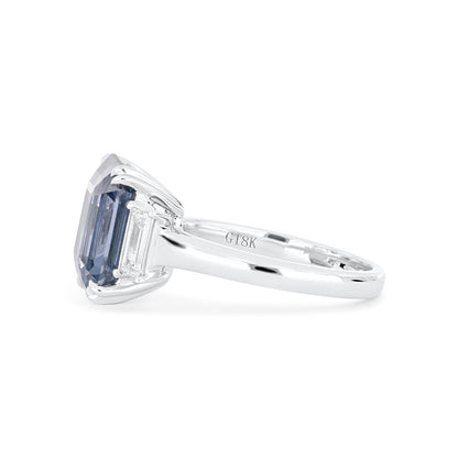 Marcella Blue Grey Spinel Ring