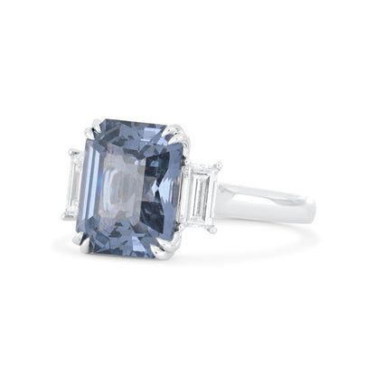 Marcella Blue Grey Spinel Ring