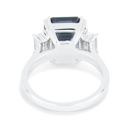 Marcella Blue Grey Spinel Ring