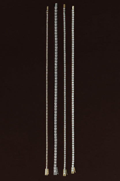 Classic Tennis Bracelet - 4 prong Setting