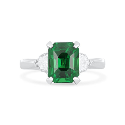 Natalia Tsavorite Garnet Ring