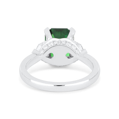 Natalia Tsavorite Garnet Ring