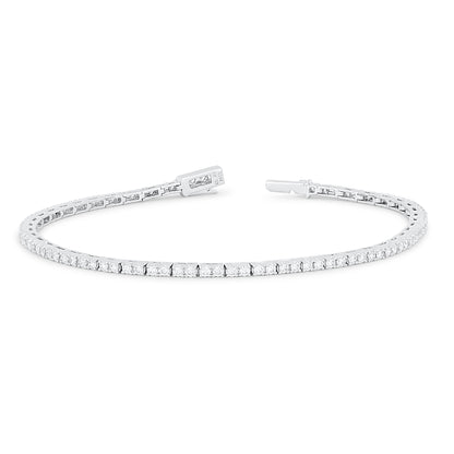 1.50cts Classic Diamond Tennis Bracelet